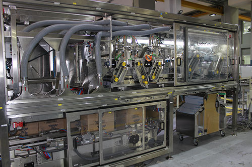 Encaisseuse continue - Technica International - automatique / de sacs / pour la distribution électrique