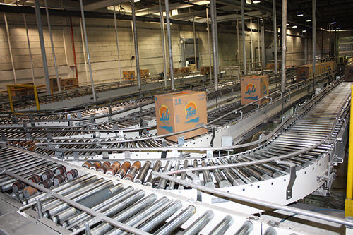 Convoyeur à rouleaux - Technica International - pneumatique / horizontal / courbe