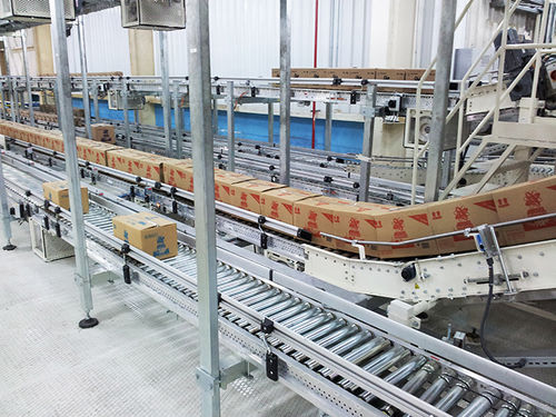 Convoyeur à rouleaux - Technica International - à chaînes / pneumatique / à charnière