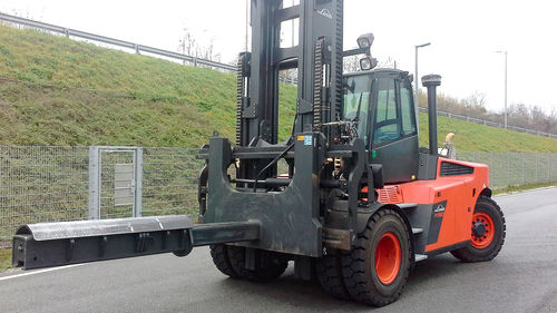 Potence pour chariot élévateur - T183 series - KAUP GmbH & Co.KG - 180° / mécanique / hydraulique
