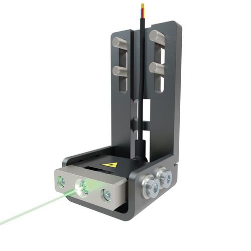Laser ligne d'alignement - e-laser - e-l-m Kragelund A/S - vert