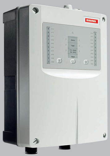 Détecteur de fumée d'aspiration - HELIOS AMX5000 - Minimax GmbH - avec afficheur numérique / pour sécurité incendie / de surveillance