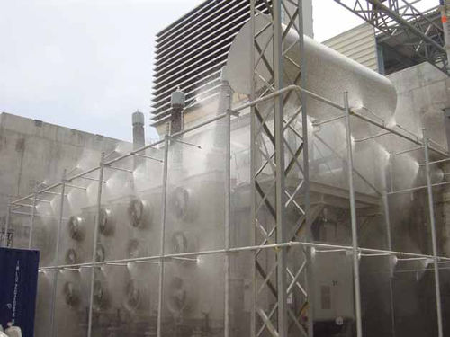 Groupe anti-incendie déluge - Minimax GmbH - à projection d'eau