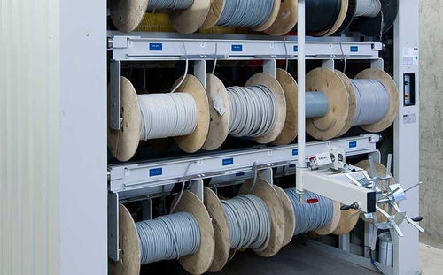 Paternoster de stockage pour touret - eska Schneider Lagersysteme GmbH - horizontal / pour applications industrielles