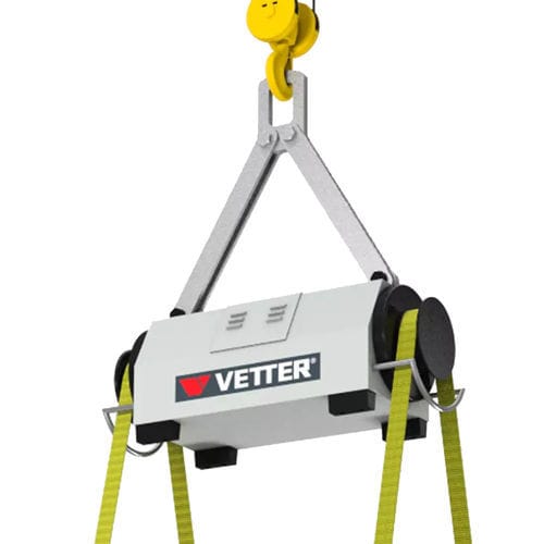 Retourneur basculeur de charge - ROTOMAX® COMPACT - VETTER Krantechnik GmbH - électrique / aérien