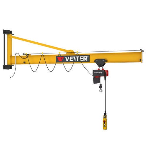Potence murale - PW - VETTER Krantechnik GmbH - 180° / avec commande électrique / triangulée
