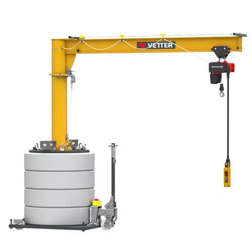 Potence sur colonne - MOB-PR - VETTER Krantechnik GmbH - 360° / de levage / rotative
