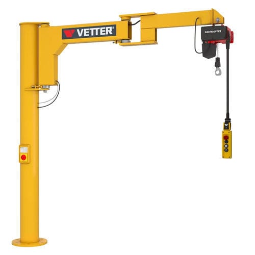 Potence sur colonne articulée - BS - VETTER Krantechnik GmbH - murale / 300° / avec commande électrique