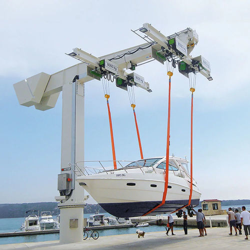 Potence portuaire - VETTER Krantechnik GmbH - sur colonne / avec commande électrique / pour fortes charges