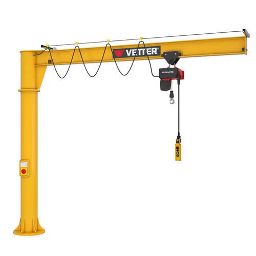Potence sur colonne - PR - VETTER Krantechnik GmbH - 360° / avec commande électrique / de levage
