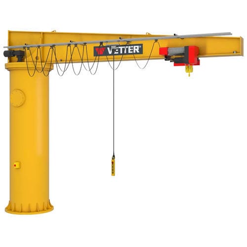 Potence sur colonne - B - VETTER Krantechnik GmbH - 360° / avec commande électrique / de levage