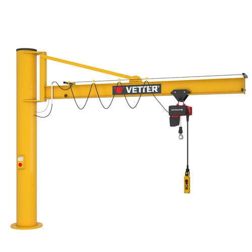 Potence sur colonne - PS - VETTER Krantechnik GmbH - murale / 270° / avec commande électrique