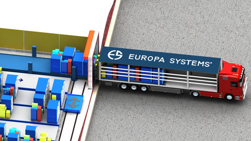 Système de chargement et déchargement pour camion - ATLS - Europa Systems Sp. z o.o. - de container / de palettes / de remorque