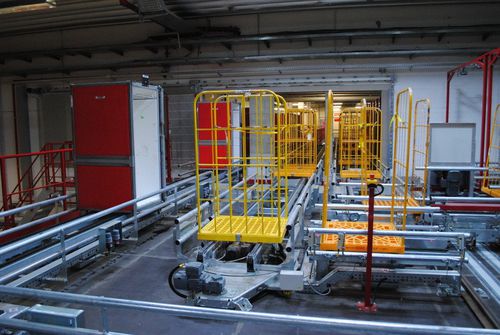 Système de manutention pour conteneur - Europa Systems Sp. z o.o. - automatisé / continu / de transport
