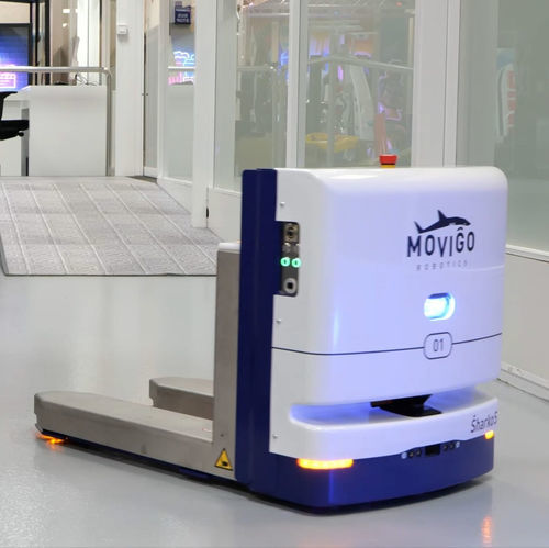 AMR de transport - Ŝharko5 - MoviGo Robotics bv - pour palettes / pour chariot / pour l'imprimerie