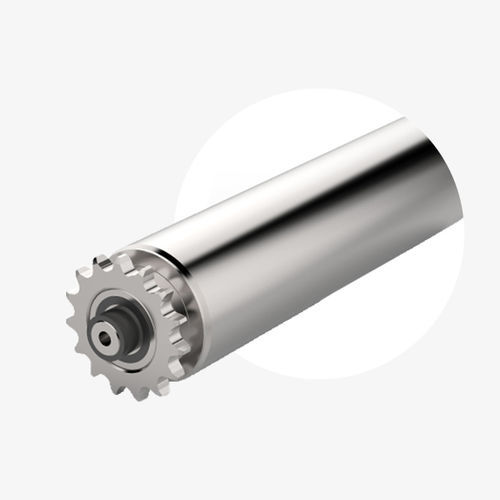 Rouleau de convoyeur simple pignon - E series - Euroroll GmbH - à entraînement par chaîne / en acier / pour charges lourdes