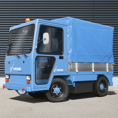 Camion à plate-forme électrique - EFW 3 - Volk Fahrzeugbau GmbH - à 2 essieux / électrique