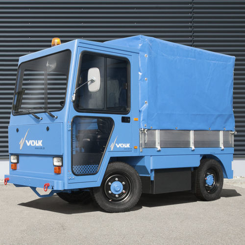 Camion à plate-forme électrique - EFW 5 - Volk Fahrzeugbau GmbH - à 2 essieux