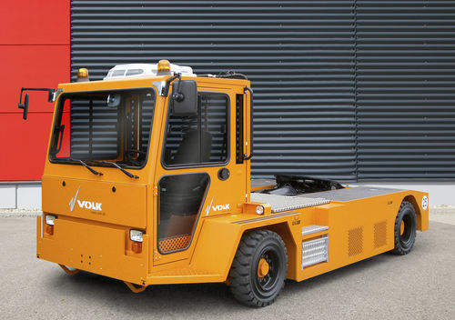 Tracteur électrique - EFZ 40 SK - Volk Fahrzeugbau GmbH - à 4 roues / à conducteur porté assis / de remorquage