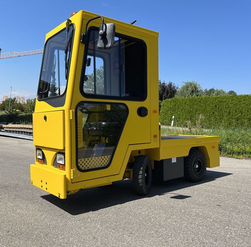 Camion à plate-forme électrique - EFW 1 K - Volk Fahrzeugbau GmbH - à 2 essieux