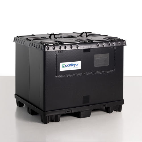 Boîte de stockage rectangulaire - 1210 - CONTEYOR INTERNATIONAL NV - en plastique