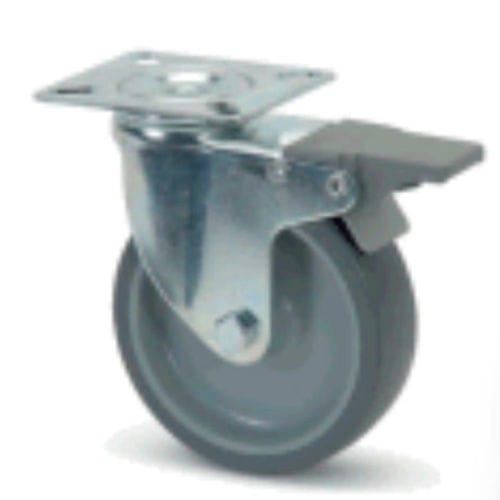 Roulette pivotante - RTFK  - VULKOPRIN - à platine / en polypropylène / en caoutchouc thermoplastique