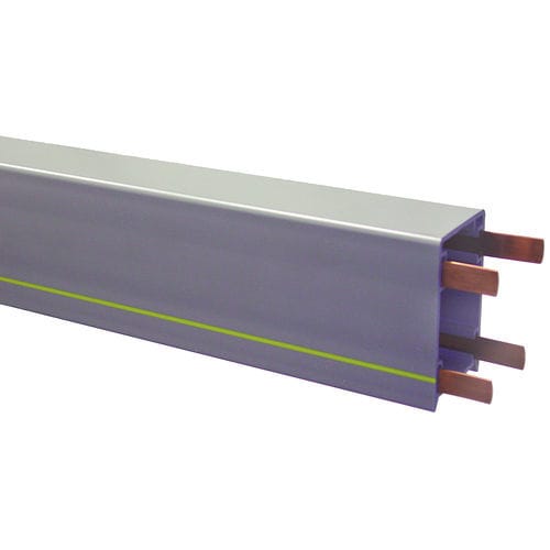 Rail conducteur 4 pôles - 4-Ductor® - Akapp-Stemmann - en cuivre / compact / isolé