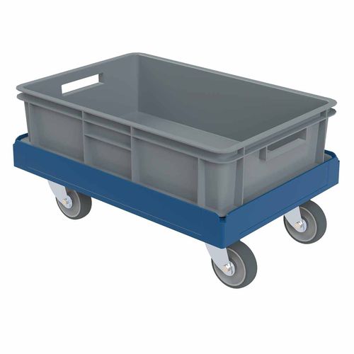 Plateau roulant porte bac - F92702PE5010OL029 - FEIL rolltainer GmbH - en plastique / pour transport
