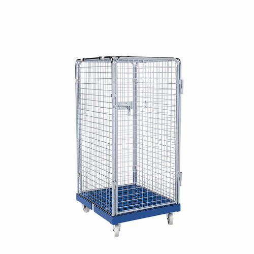 Roll-conteneur avec base en plastique - KAD5A50101350COZ101 - FEIL rolltainer GmbH - antivol