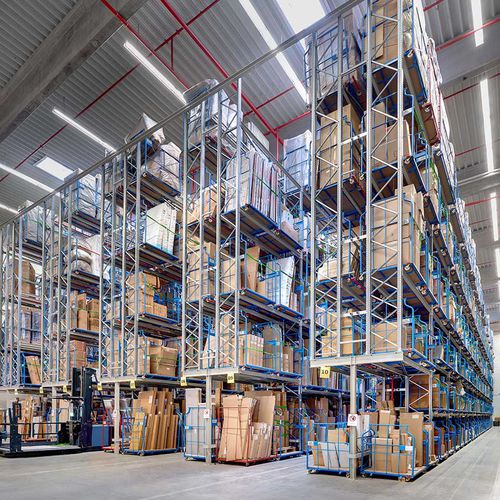Rayonnage à palettes - Galler Lager- und Regaltechnik GmbH - pour entrepôt de stockage / multistockage / réglable
