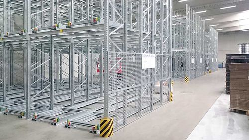 Chariot de stockage - Galler Lager- und Regaltechnik GmbH - de chargement / en acier / à palettes