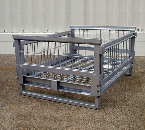 Caisse-palette grillagée - GAWRONSKI GmbH - de stockage / gerbable