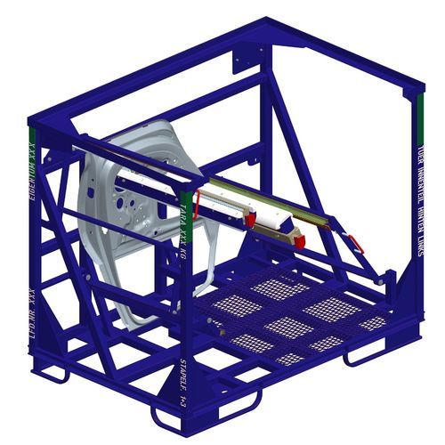 Chariot de stockage - SLT - GAWRONSKI GmbH - en acier / à palettes / sur mesure