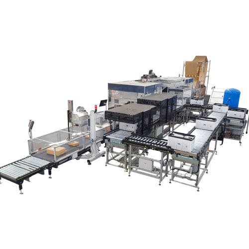 Ligne de conditionnement industrielle - Genesys - CMC Packaging Automation - de colis / de cartons / convoyeur