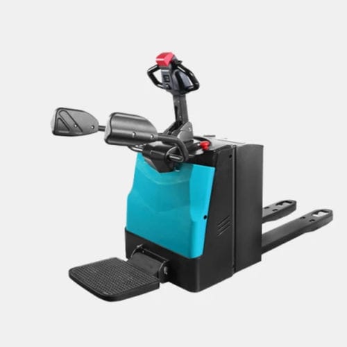 Transpalette sur batterie - EP 20-111 / EP 20-111Li - Baoli EMEA S.p.A. - avec plate-forme pour conducteur / à plateforme / 24 V