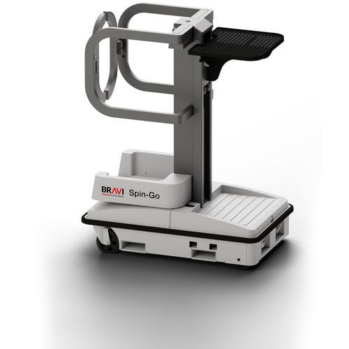 Plateforme élévatrice mobile - Spin-Go - BRAVI PLATFORMS - alimentée par batterie / commerciale / pour préparation de commande