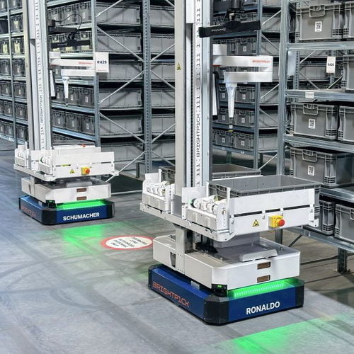 AGV préparateur de commandes - Brightpick - Brightpick - alimenté par batterie