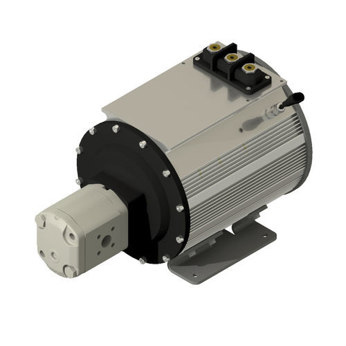 Pompe hydraulique entraînée par moteur - BDB series - C.F.R. Srl - pour applications industrielles / normalisée / brushless