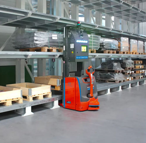 Gerbeur électrique - Neumaier Industry GmbH & Co. KG - automatisé / de palettes / de manutention