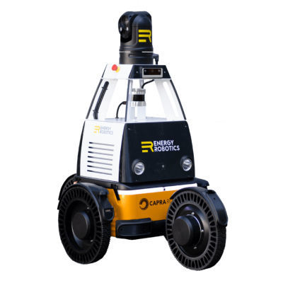 Robot d'inspection de sous-station électrique - Capra Robotics ApS - à roues