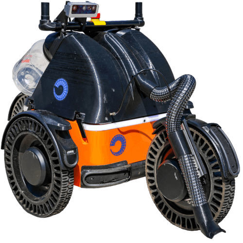 Robot de nettoyage mobile - Capra Robotics ApS