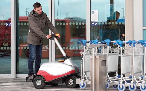 Tracteur de remorquage - Push2Move / Tow2Move - EXPRESSO Deutschland GmbH & Co. KG - électrique / à 4 roues / à conducteur accompagnant