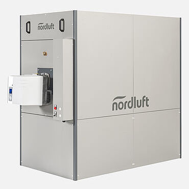 Aérotherme à gaz - NL-A BW - nordluft Wärme- und Lüftungstechnik GmbH & Co. KG - sur pied / industriel