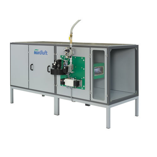 Brûleur à chambre - VMP - nordluft Wärme- und Lüftungstechnik GmbH & Co. KG - à gaz / à combustion directe / de réchauffage d'air
