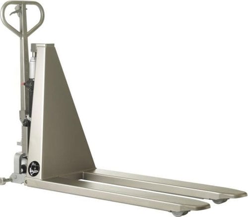 Transpalette manuel - OA-379S/B - Ole Almeborg A/S - hydraulique / en inox / à ciseaux