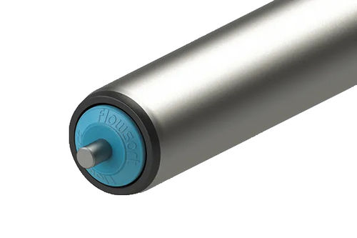 Rouleau de convoyeur gravitaire - Flowsort BV FATH GmbH - à entraînement par courroie / en acier / à faible niveau de bruit