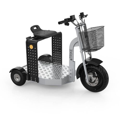 Scooter électrique de manutention - eTRIKE - Flowsort BV FATH GmbH - à plate-forme
