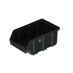 Bac à bec en plastique - A-100 ESD - HI-PAS PLASTIK ESYA TIC. VE SAN. LTD. STI - en polypropylène / de stockage / gerbable