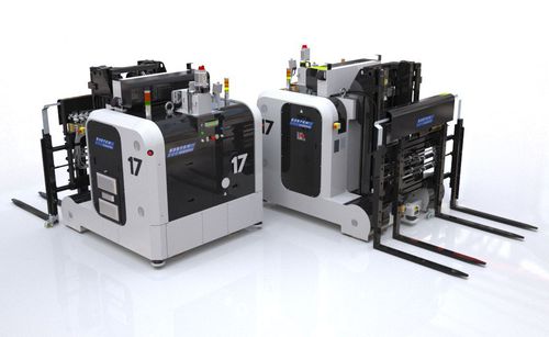 Gerbeur AGV - System Logistics S.p.A. - sur batterie / de production / pour allée étroite