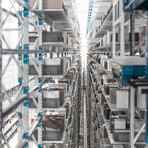 Système de chargement automatisé - Miniload - System Logistics S.p.A. - pour entrepôt